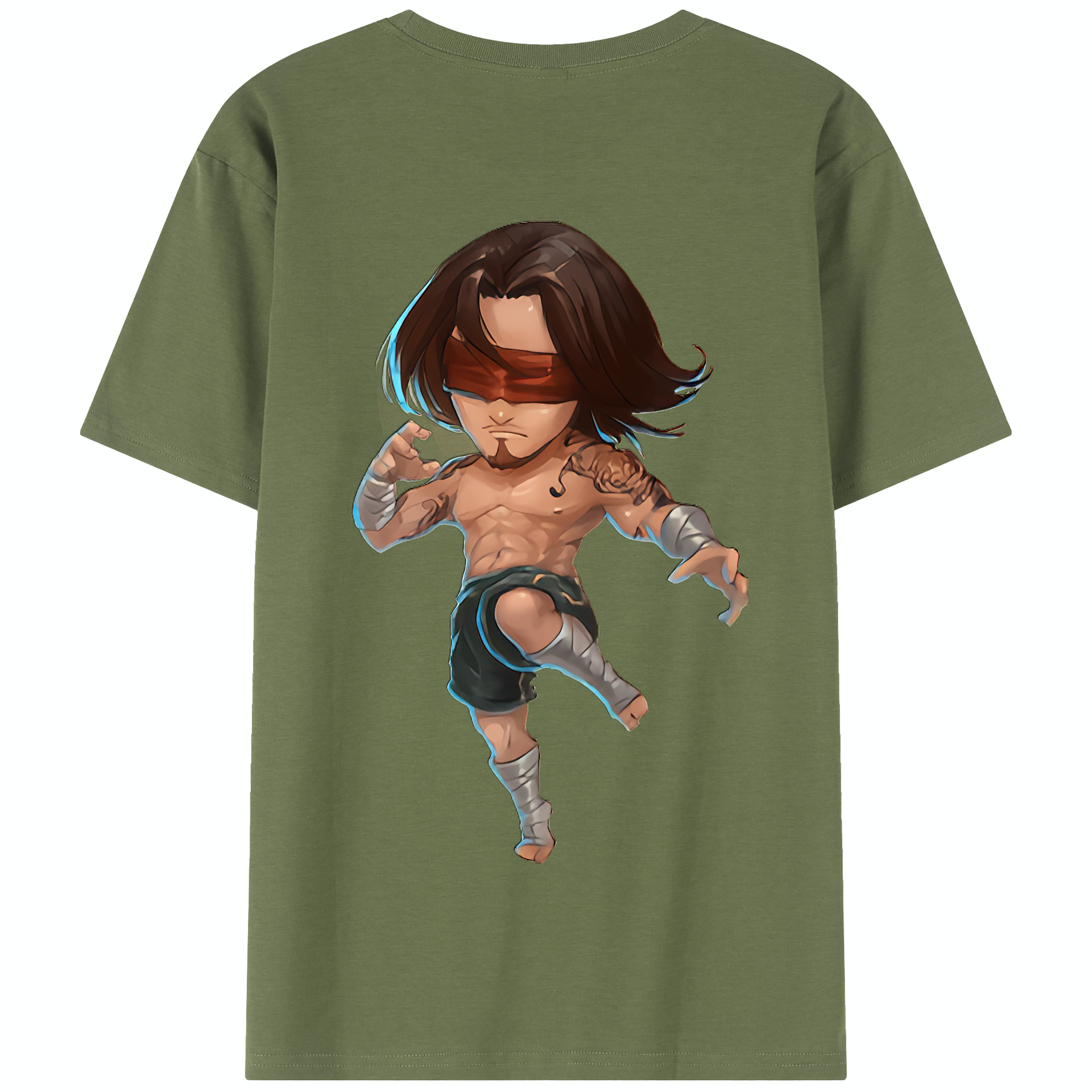 リーグ・オブ・レジェンド League of Legends LOL 綿100％半袖Tシャツ（背面プリント）